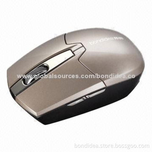 Wireless Mouse with Low-Voltage Alarm Function, Double Channels, No Delay